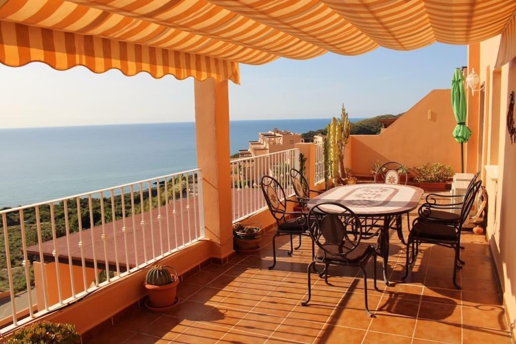 Great Sea View, Pool & Parking Apartment Mojacar Bagian luar foto