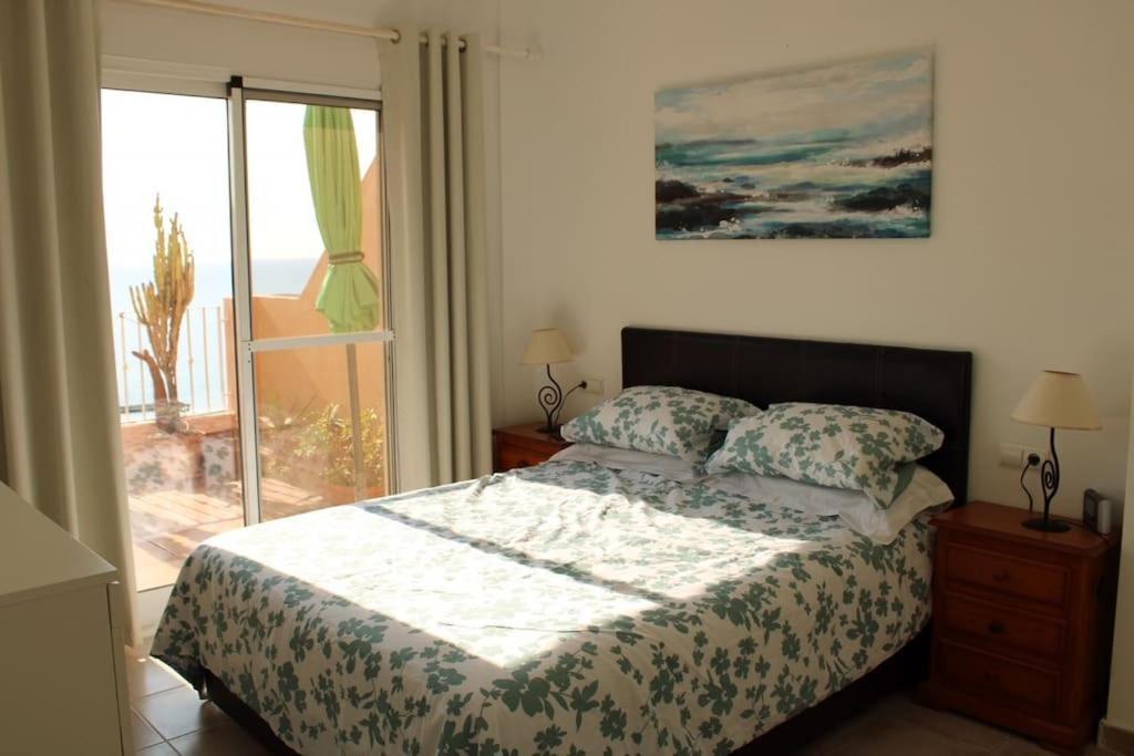 Great Sea View, Pool & Parking Apartment Mojacar Bagian luar foto