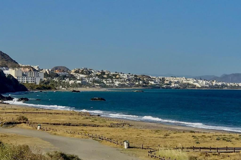 Great Sea View, Pool & Parking Apartment Mojacar Bagian luar foto