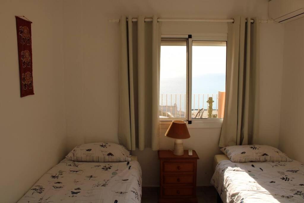 Great Sea View, Pool & Parking Apartment Mojacar Bagian luar foto